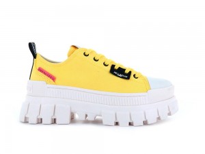 Aurora Yellow Palladium REVOLT LO TX Women Low Tops Sneakers Israel | 46120-QXAH