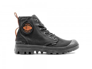 Black Palladium PAMPA HI SUPPLY RS Kids' High Top Boots Israel | 32568-PLDI