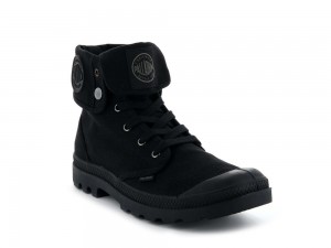 Black / Black Palladium BAGGY Men High Top Boots Israel | 38792-NRDB