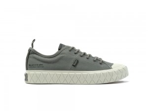 Gun Metal Grey Palladium PALLA ACE LO SUPPLY Women Low Tops Shoes Israel | 78543-PJUK