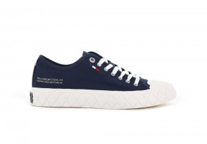 Mood Indigo Palladium PALLA ACE CANVAS Men Low Top Sneakers Israel | 01298-GTYS