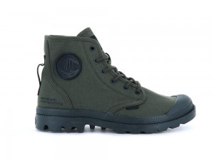 Olive Night Palladium PAMPA HI HTG SUPPLY Women High Top Boots Israel | 17835-ANIU