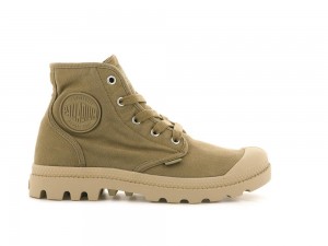 Olive Palladium PAMPA HI Women High Top Boots Israel | 39147-XUHZ