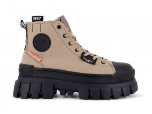 Olive Palladium REVOLT HI TX Women High Top Boots Israel | 13628-WGUB