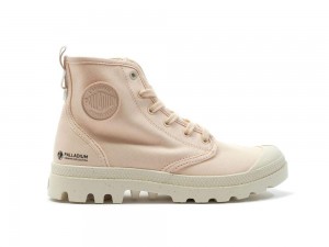 Peaskin Pink Palladium PAMPA HI ZIP ORGANIC Women High Tops Shoes Israel | 26384-CUOL