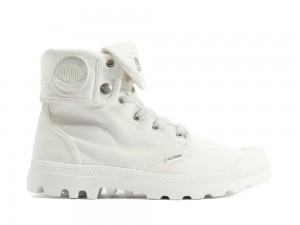 Star White Palladium BAGGY Women High Top Boots Israel | 47915-SZNA