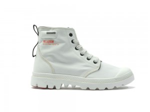 Star White Palladium PAMPA LITE+ HI Men High Tops Shoes Israel | 82653-ERVW