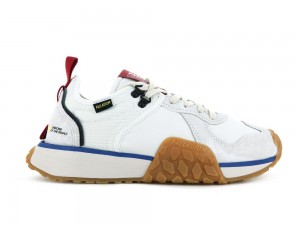 Star White Palladium TROOP RUNNER Men Sneakers Israel | 61852-HDAW