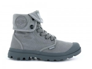 Titanium / High Rise Grey Palladium BAGGY Women High Top Boots Israel | 61304-CJWK