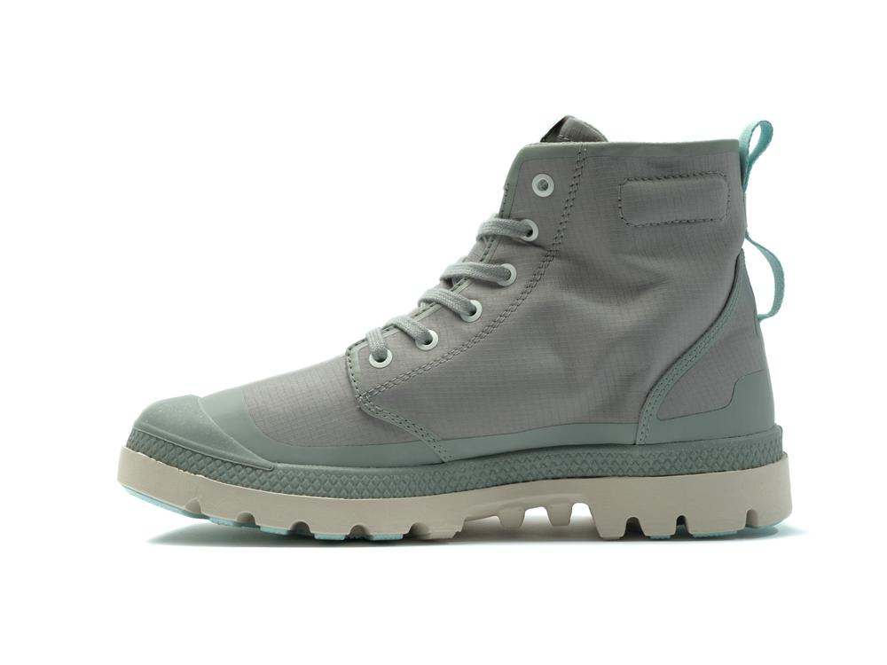 Abbey Stone Green Palladium PAMPA LITE+ HI Women High Tops Shoes  Israel |  23965-EZSY