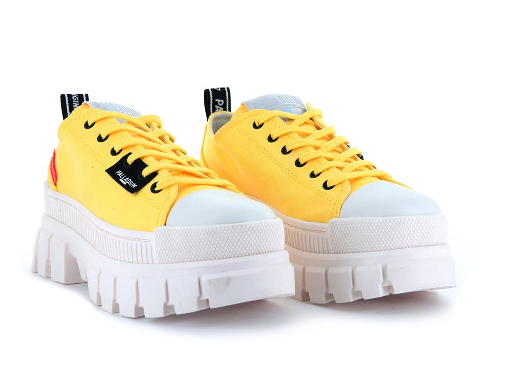 Aurora Yellow Palladium REVOLT LO TX Women Low Tops Sneakers  Israel |  46120-QXAH