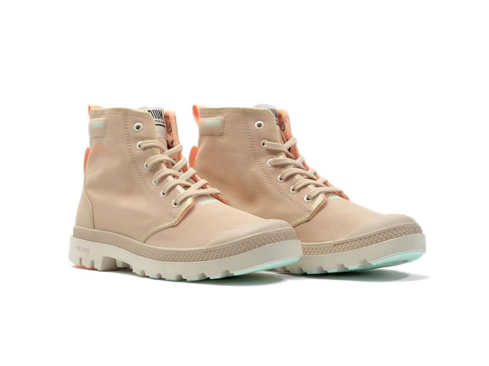 Beige Tan Palladium PAMPA LITE+ HI Men High Tops Shoes  Israel |  09465-KLRC