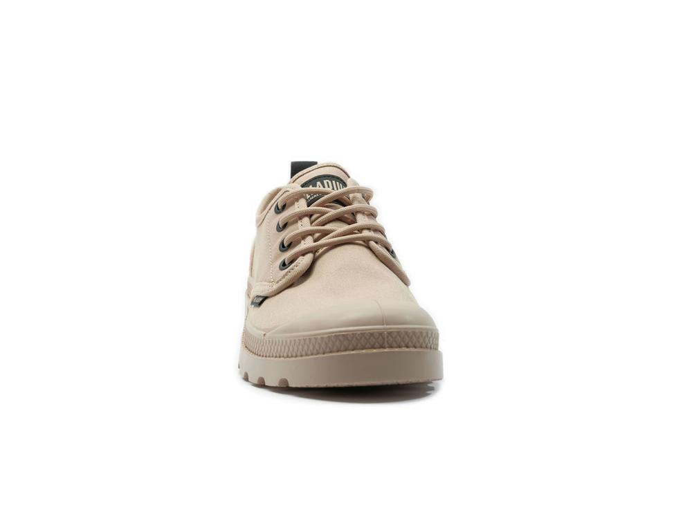 Beige Tan Palladium PAMPA OX HTG SUPPLY Women Low Tops Shoes  Israel |  01873-YQNA