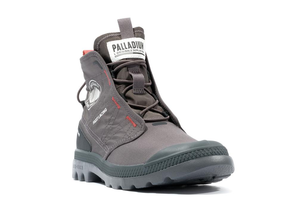 Beluga Grey Palladium PAMPA TRAVEL LITE RS Women High Tops Shoes  Israel |  59732-VNFI