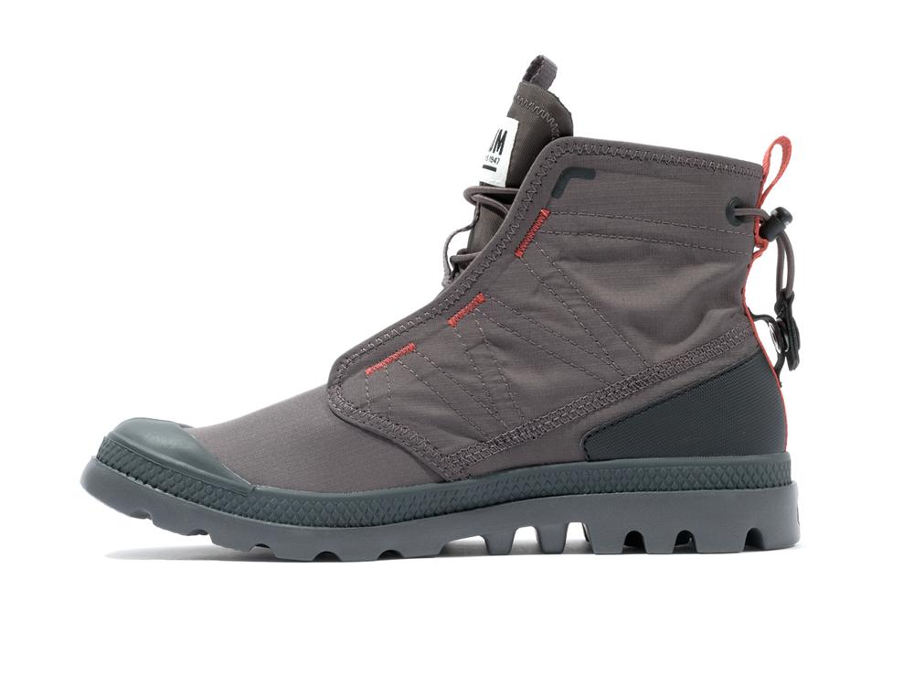 Beluga Grey Palladium PAMPA TRAVEL LITE RS Women High Tops Shoes  Israel |  59732-VNFI