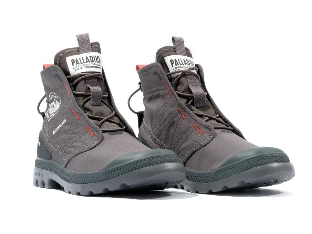 Beluga Grey Palladium PAMPA TRAVEL LITE RS Women High Tops Shoes  Israel |  59732-VNFI