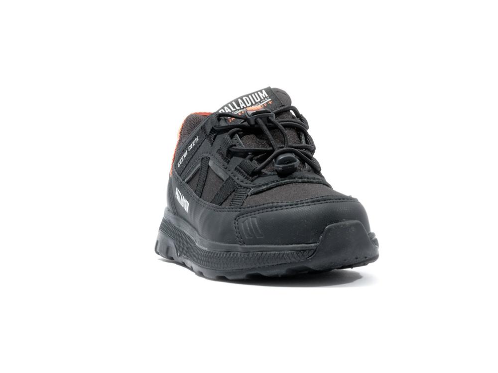 Black Palladium AX_EON PROTECT WP+ Kids' High Top Boots  Israel |  90583-YPKL