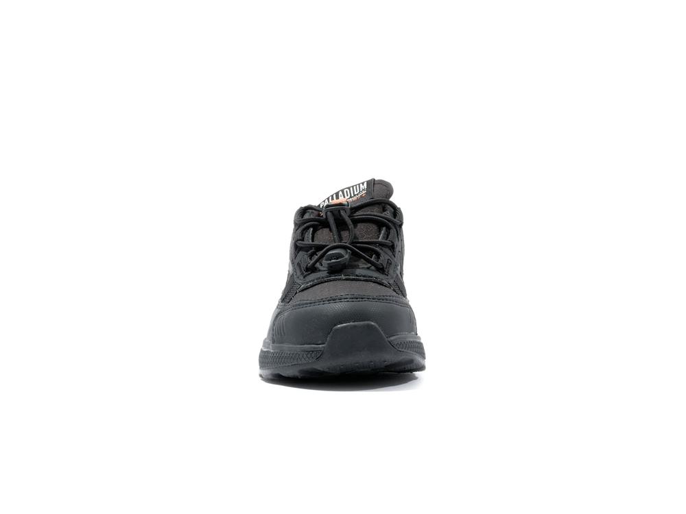 Black Palladium AX_EON PROTECT WP+ Kids' High Top Boots  Israel |  90583-YPKL