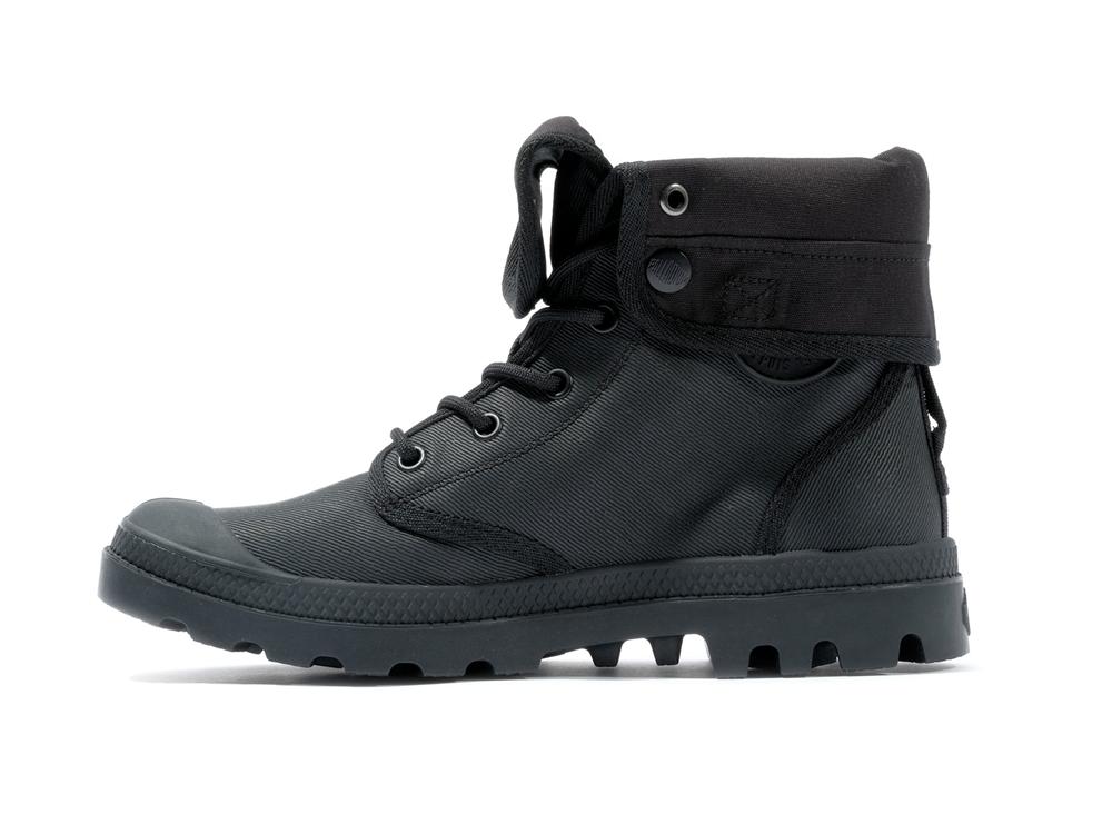 Black Palladium BAGGY COATED Women High Tops Shoes  Israel |  45790-RQWH