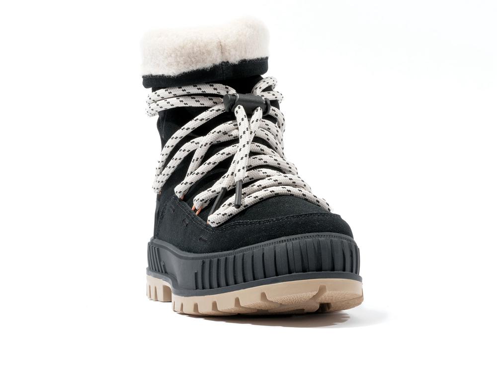 Black Palladium PALLASHOCK HIVER Women High Top Boots  Israel |  02546-LWNO