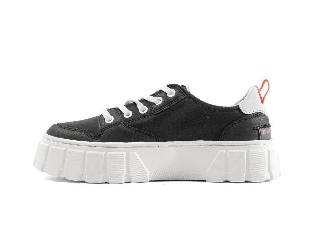 Black Palladium PALLATOWER LO Women Low Tops Shoes  Israel |  24860-BMJT