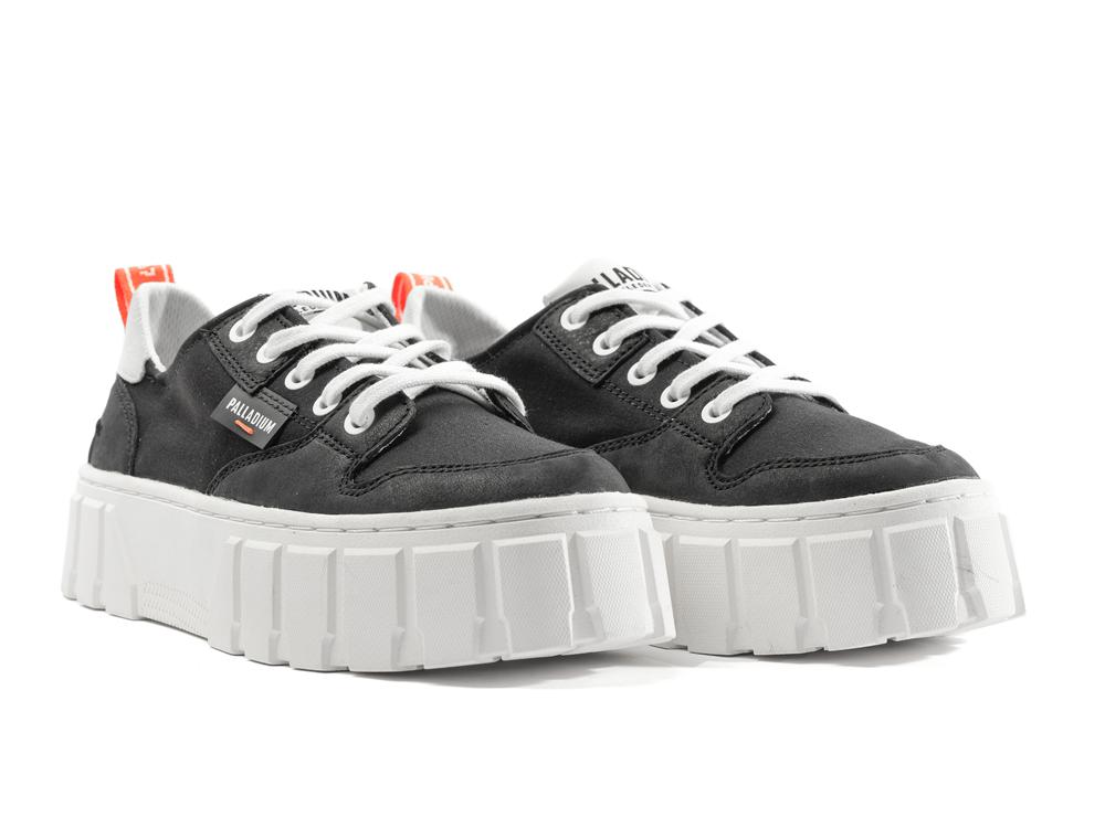 Black Palladium PALLATOWER LO Women Low Tops Sneakers  Israel |  02831-MVSC