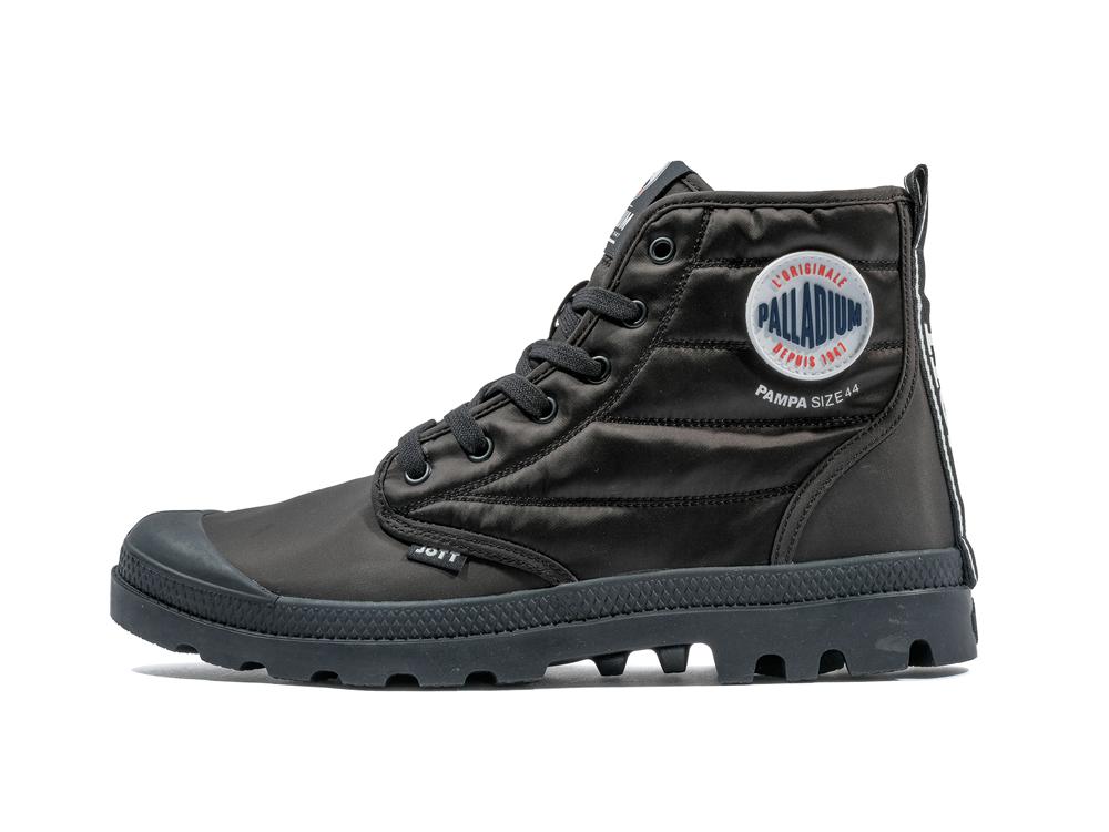 Black Palladium PAMPA HI DARE RHONA Men High Tops Shoes  Israel |  80572-OCGV