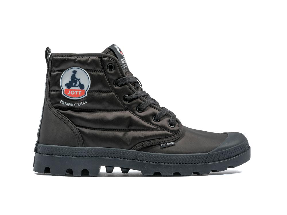 Black Palladium PAMPA HI DARE RHONA Men High Tops Shoes  Israel |  80572-OCGV