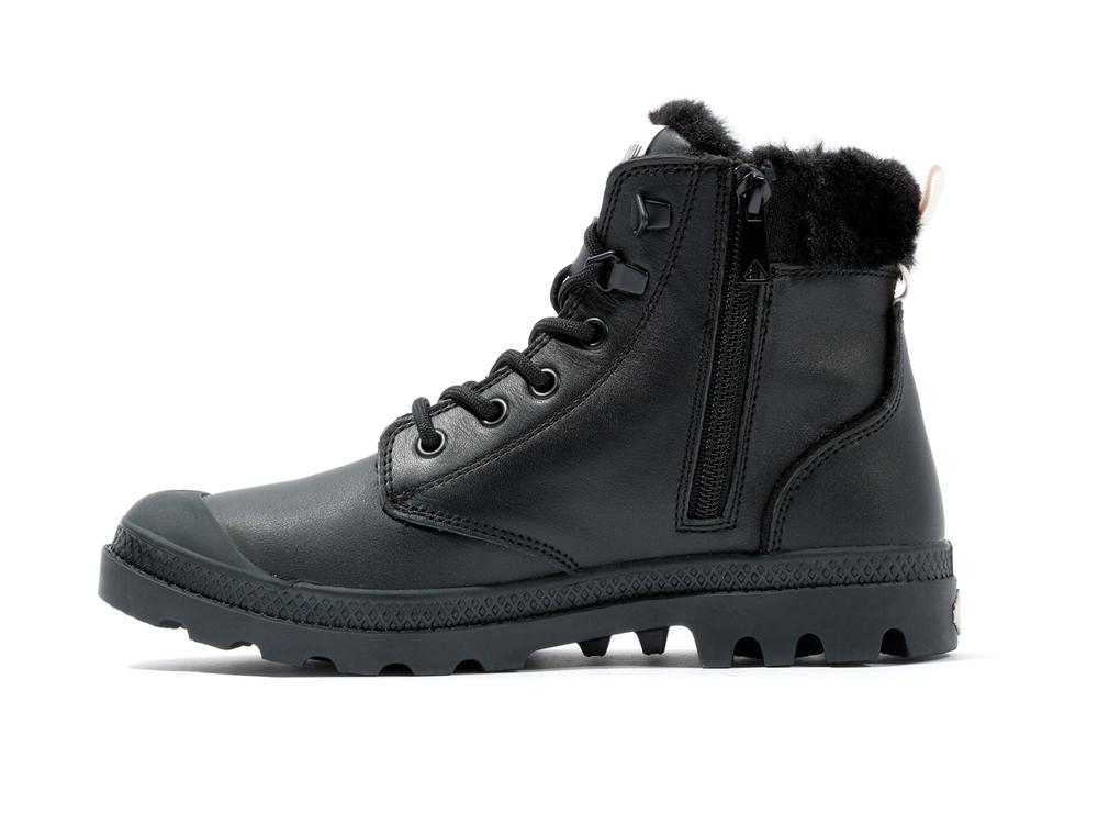 Black Palladium PAMPA HI SNOW WARM Women High Tops Shoes  Israel |  30467-IPYG