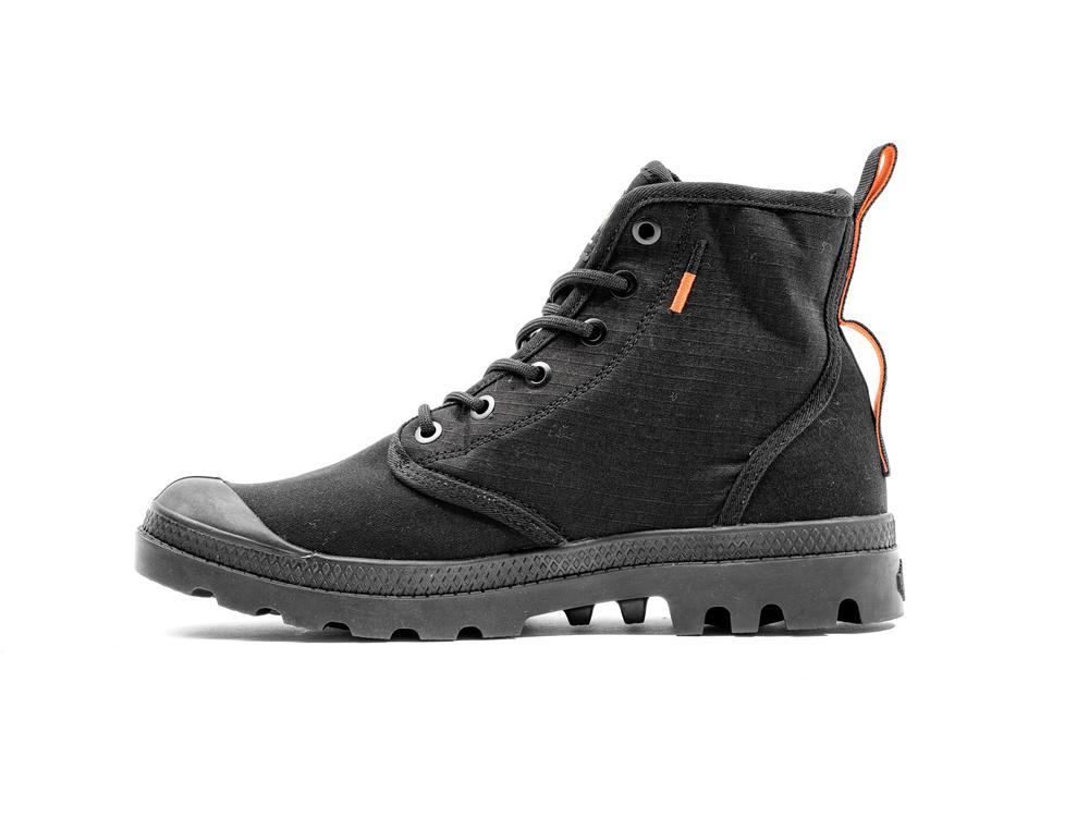 Black Palladium PAMPA HI SUPPLY RS Men High Top Boots  Israel |  74521-TVRA