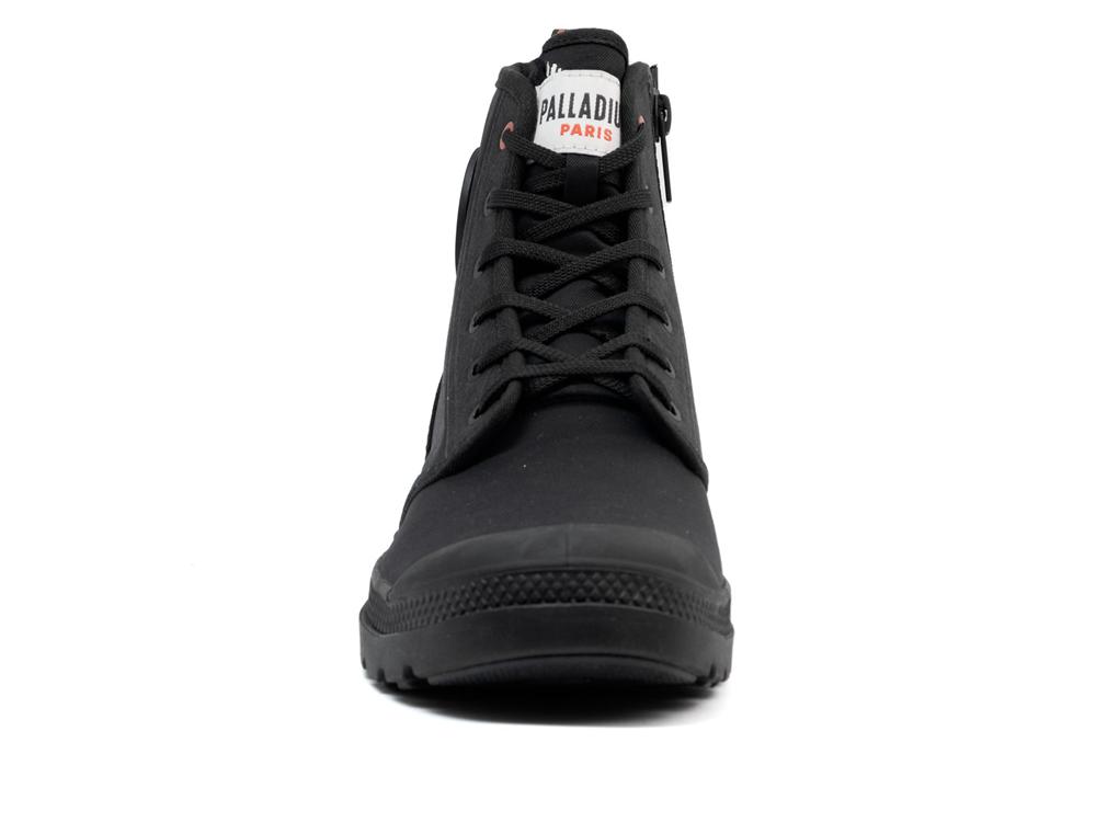 Black Palladium PAMPA LITE+ HI PARIS Women High Tops Shoes  Israel |  96428-KHRZ