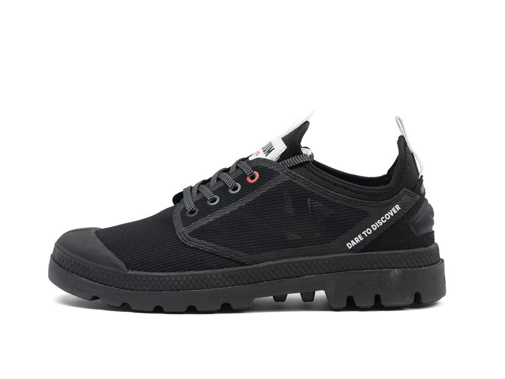 Black Palladium PAMPA LITE+ LO PARIS Women Low Tops Shoes  Israel |  09685-TNRU