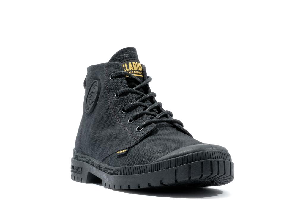 Black Palladium PAMPA SP20 HI WAX Men High Tops Shoes  Israel |  70356-PAYO