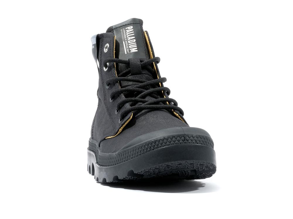 Black Palladium PAMPA SURPLUS Men High Tops Shoes  Israel |  09315-DWLR