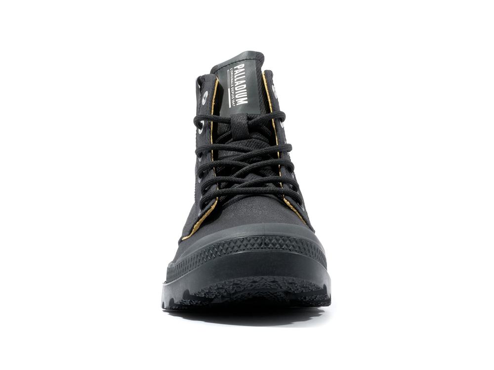 Black Palladium PAMPA SURPLUS Men High Tops Shoes  Israel |  09315-DWLR