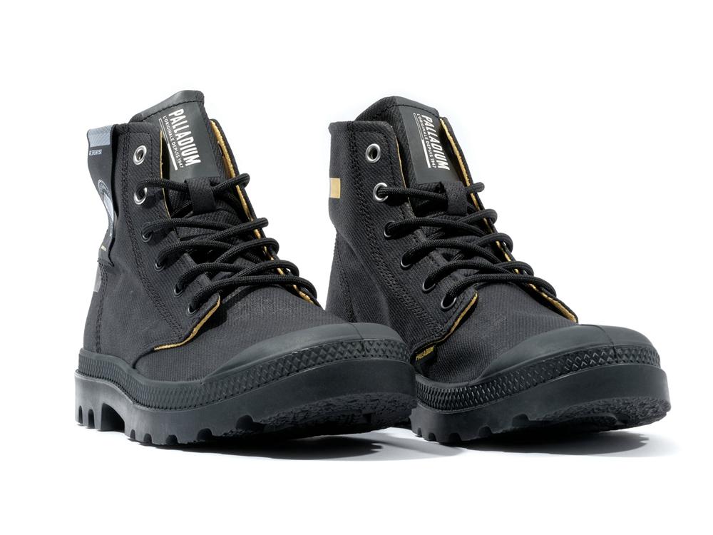 Black Palladium PAMPA SURPLUS Men High Tops Shoes  Israel |  09315-DWLR