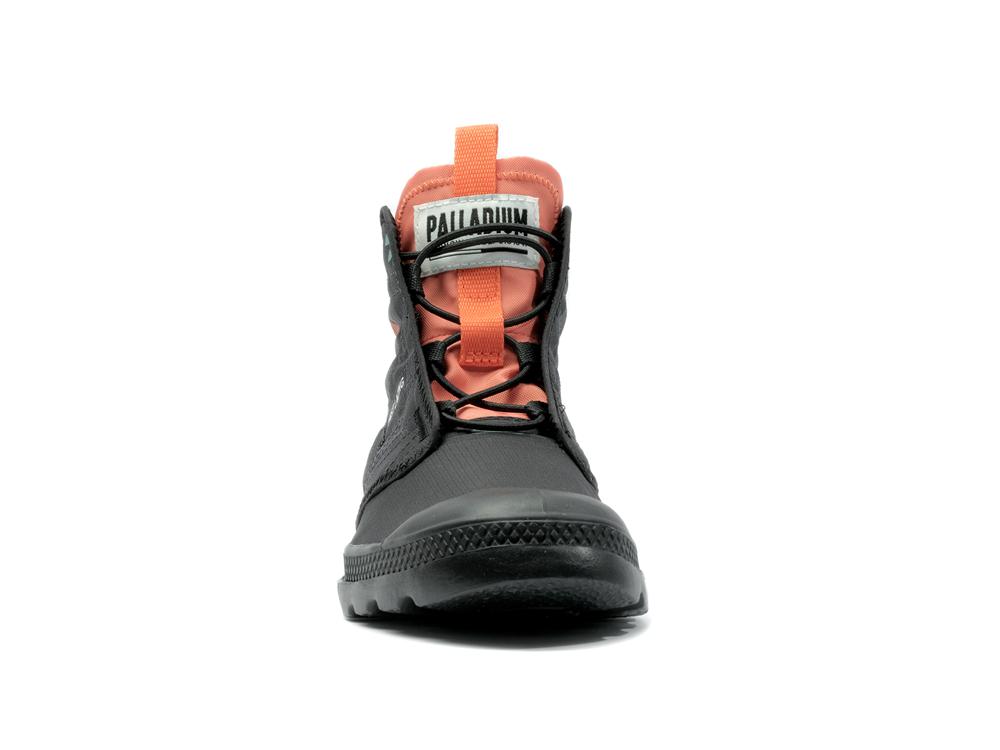 Black Palladium PAMPA TRAVEL LITE RS Kids' High Top Boots  Israel |  15874-YFKS