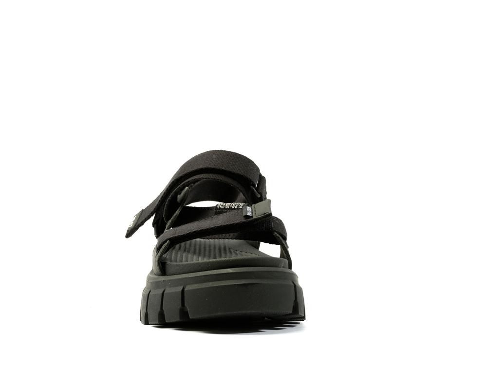 Black Palladium REVOLT SANDAL MONO Women Sandals  Israel |  84019-RKEH