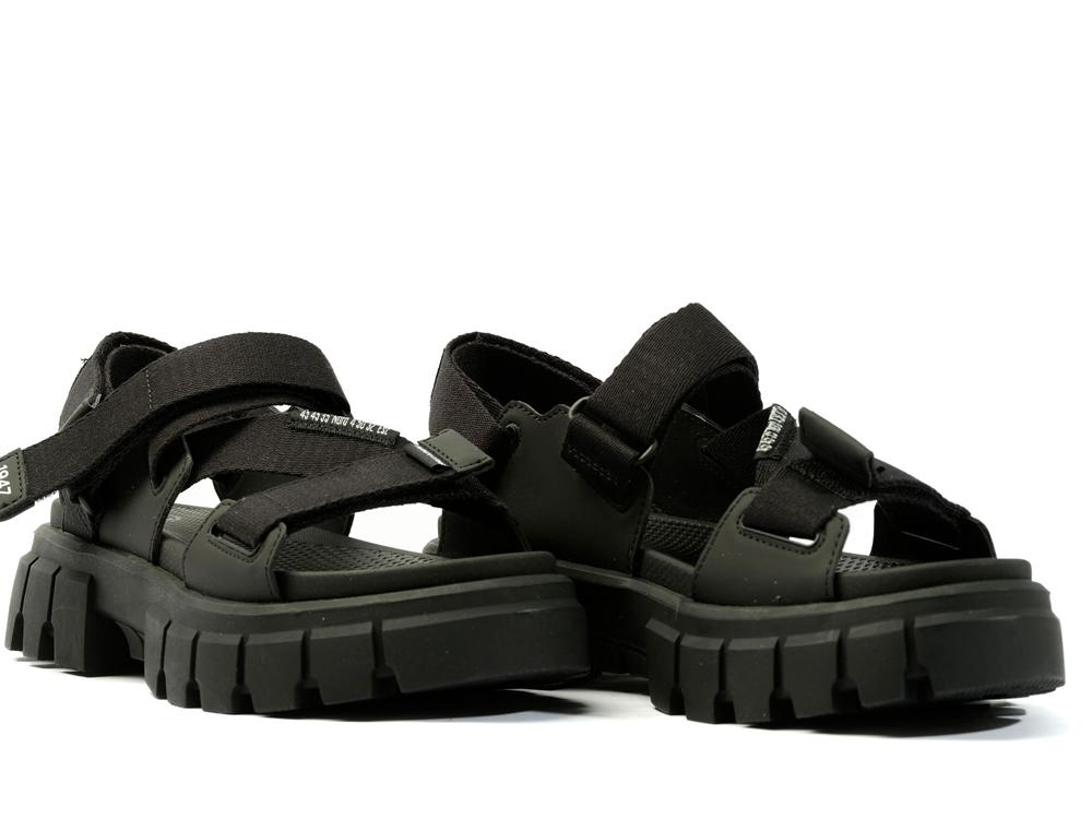 Black Palladium REVOLT SANDAL MONO Women Sandals  Israel |  84019-RKEH