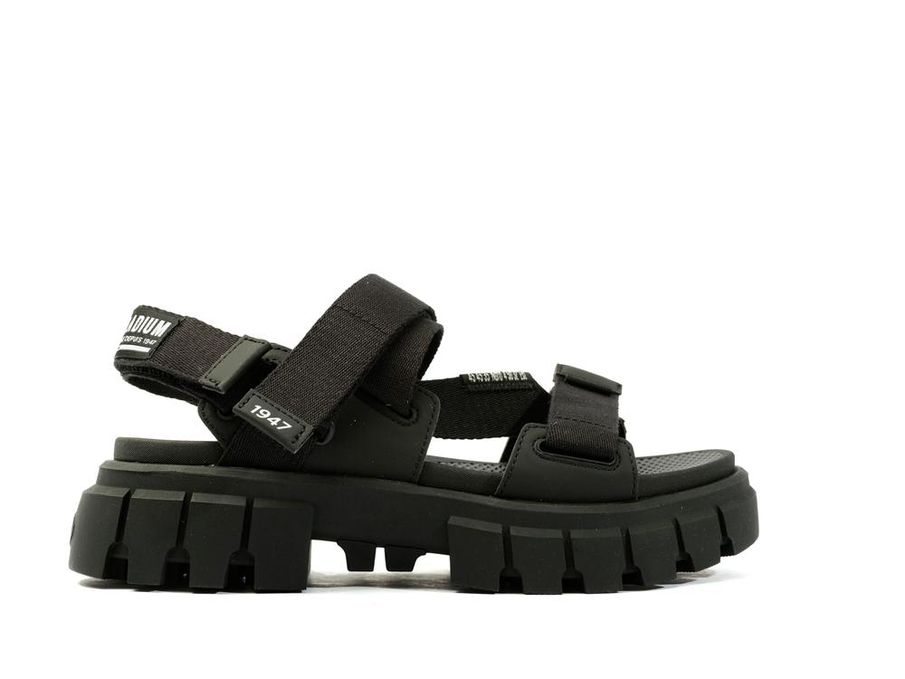 Black Palladium REVOLT SANDAL MONO Women Sandals  Israel |  84019-RKEH