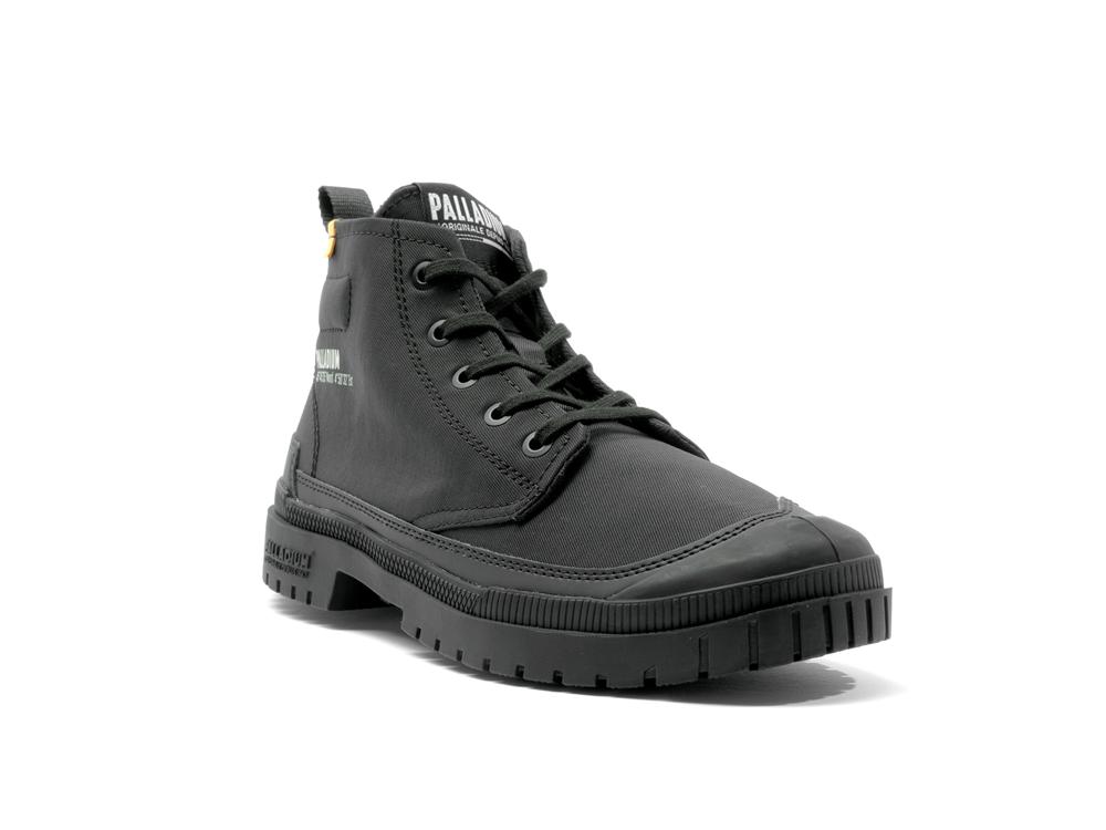 Black Palladium SP20 HI TECH Men High Tops Shoes  Israel |  47085-NDZB