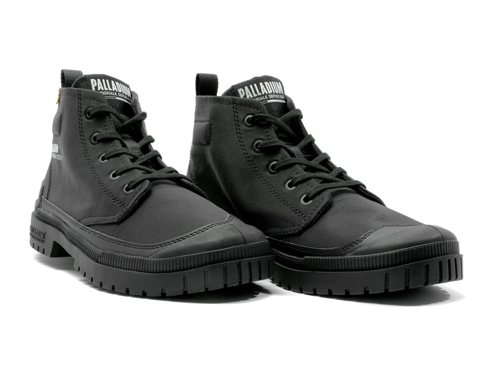 Black Palladium SP20 HI TECH Men High Tops Shoes  Israel |  47085-NDZB