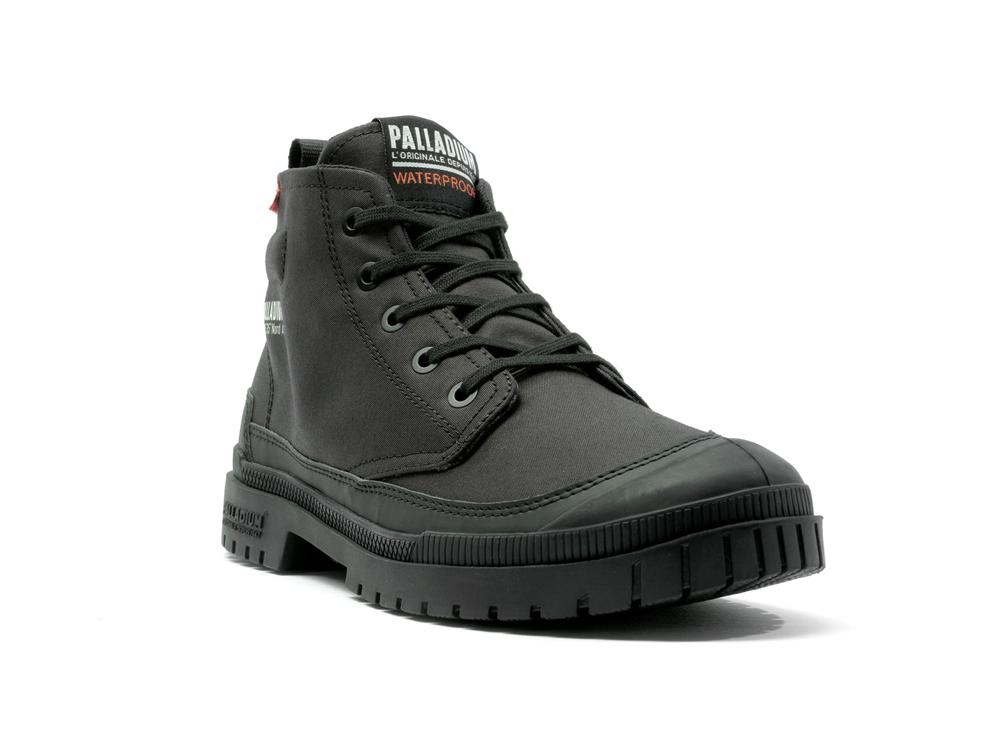 Black Palladium SP20 HI WP+ Men High Tops Shoes  Israel |  95462-RETC