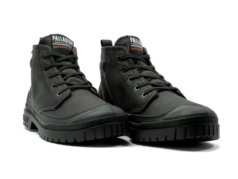 Black Palladium SP20 HI WP+ Men High Tops Shoes  Israel |  95462-RETC