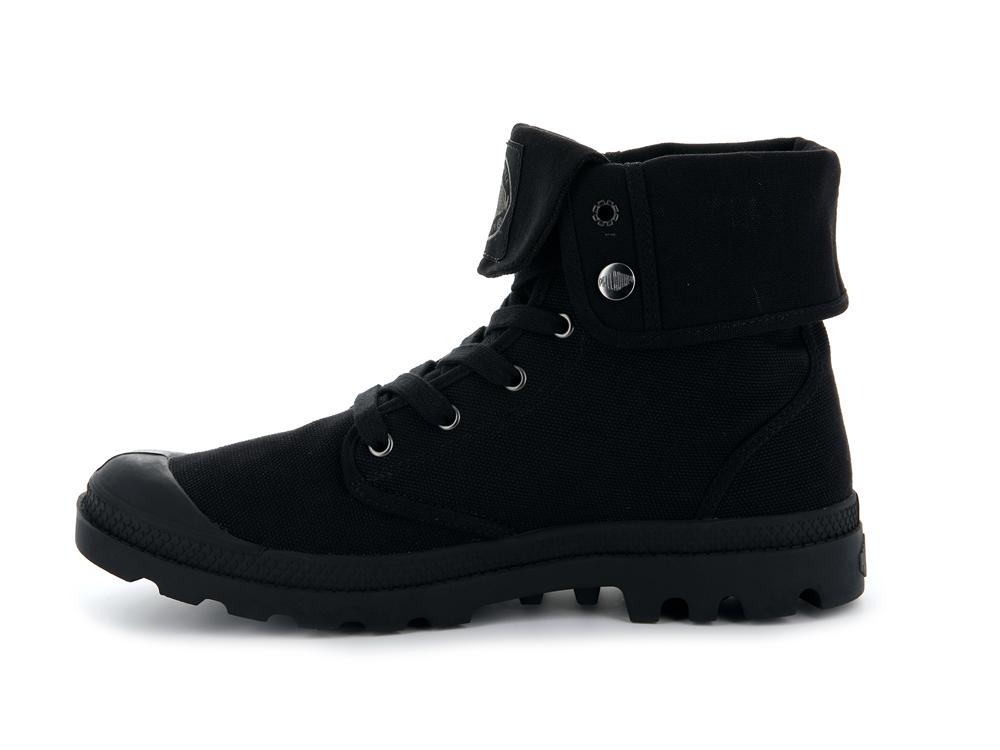 Black / Black Palladium BAGGY Men High Top Boots  Israel |  38792-NRDB