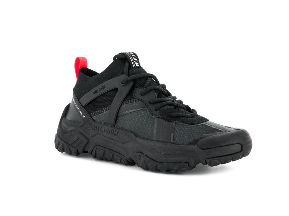 Black / Black Palladium OFF-GRID LO ADVENTURE Men Sneakers  Israel |  23514-FQGP