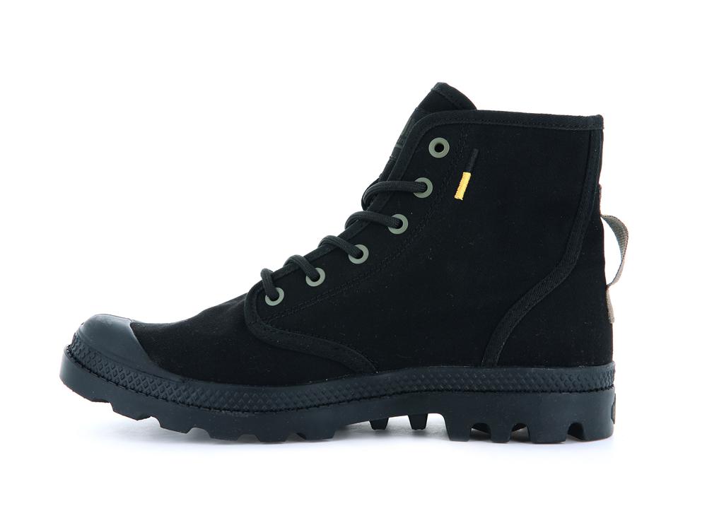 Black / Black Palladium PAMPA HI HTG SUPPLY Women High Top Boots  Israel |  41275-ZPTU