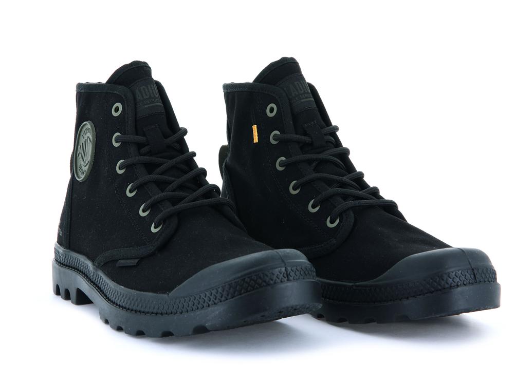 Black / Black Palladium PAMPA HI HTG SUPPLY Women High Top Boots  Israel |  41275-ZPTU