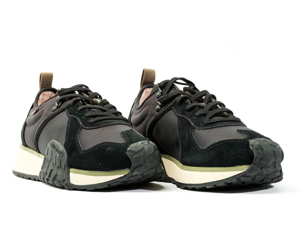 Black / Black Palladium TROOP RUNNER Men Sneakers  Israel |  14275-ZDMX