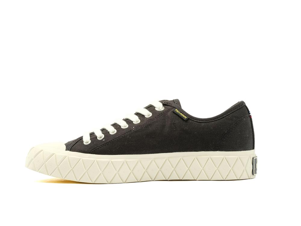 Black / White Asparagus Palladium PALLA ACE CANVAS Women Low Tops Shoes  Israel |  74630-DCGI